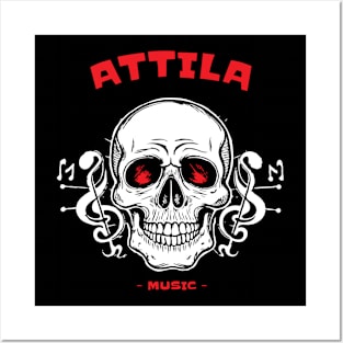 Attila Posters and Art